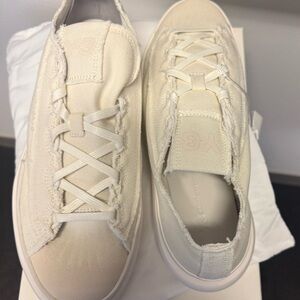 Y-3 Cream Sneakers